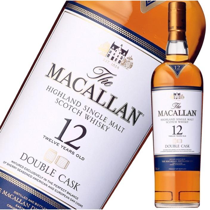 マッカラン 12年 ダブルカスク 40% 700ml シングルモルト 品薄 マッカラン 12年 ダブルカスク 40% 700ml シングルモルト 品薄