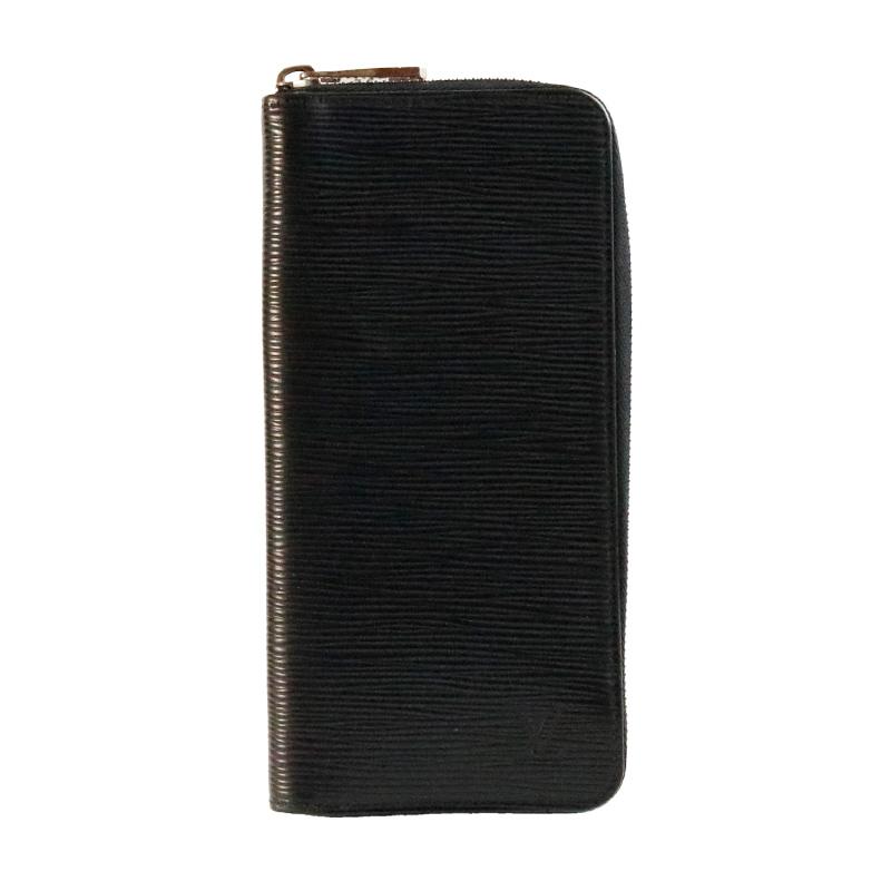 ルイヴィトン　エピ　ブラックレザー長財布　美品 LOUIS VUITTON（ルイ・ヴィトン） 中古 財布 長財布 エピ ジッピー