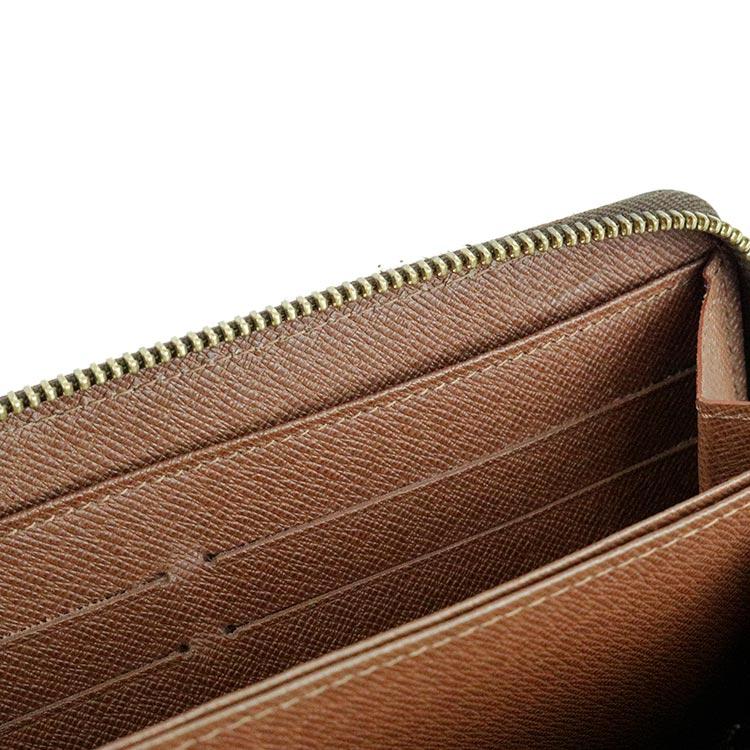 中古 ルイヴィトン モノグラムローズ 長財布 M93759 ジッピーウォレット レディース ブランド財布 LOUIS VUITTONの画像