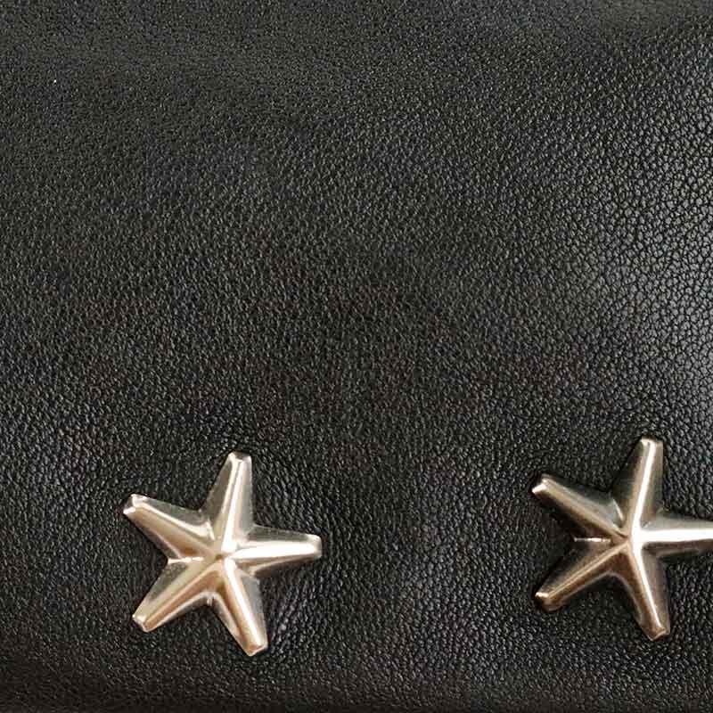 中古 ジミー チュウ ポーチ CAPELLA LTU ブラック レディース メンズ_8