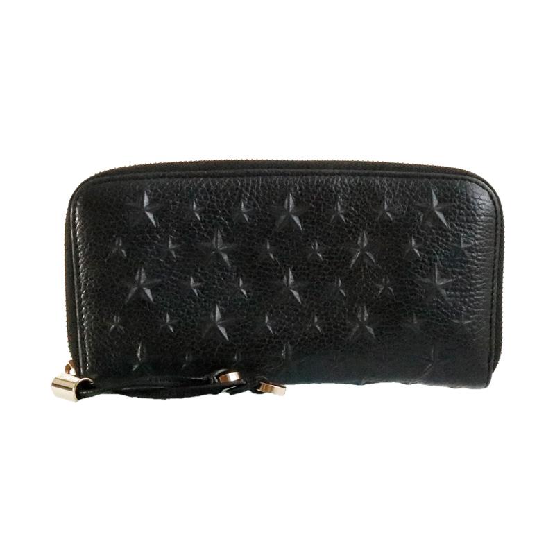 中古 ジミーチュウ ラウンドファスナー 長財布 レディース メンズ