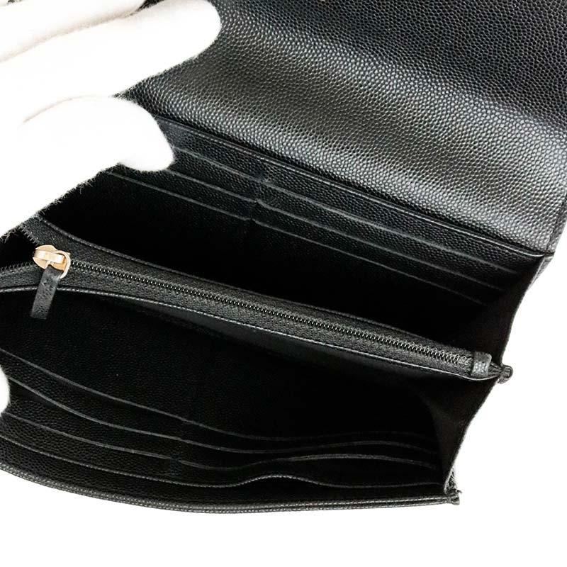 シャネル 長財布 ココマーク 二つ折り長財布 レザー 革 ブラック 黒 A50070 CHANEL CC ファスナー長財布 財布 ロングウォレット ウォレット サイフ 箱付き【中古】 楽天市場】シャネル 長財布 ココマーク 二つ折り長財布 レザー 革
