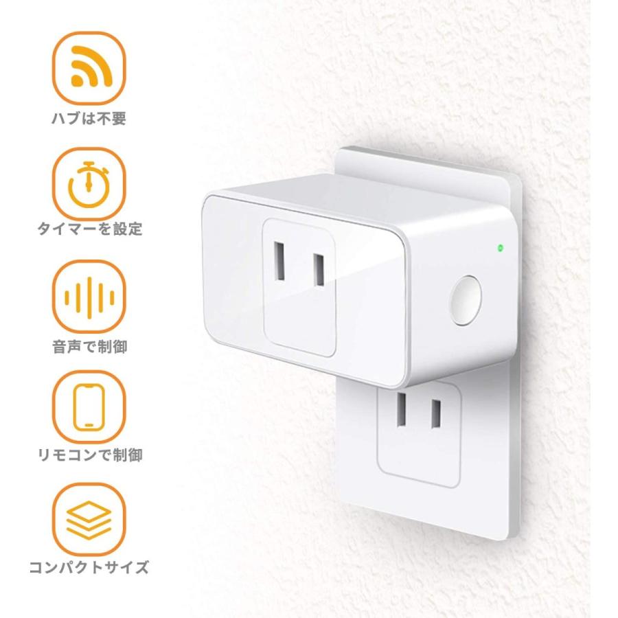 Refoss Wifiスマートプラグ スマホで遠隔操作 Wifiスマートコンセント アプリ連携コメント Alexa Google Home Ifttt こたつ部品 アクセサリー Www Mantraman Com Mx