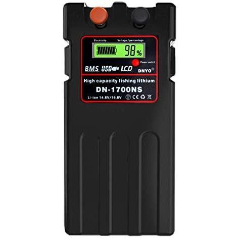人気の新作 電動リール用 Funks バッテリー 互換バッテリー 電動リール 軽量 小型 コンパクト 14 8v Dn 1700ns mah リール Www Dreamhousestudios Co