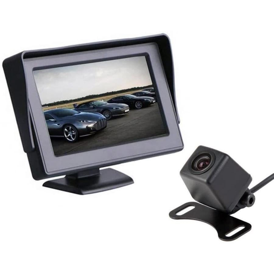 売れ筋 Origin 42万画素数 Cmd防水バックカメラ広角170 夜でも見える バックカメラ 映像2way 4 3モニターオンダッシュモニターセ New限定品 Cervezasnazari Com