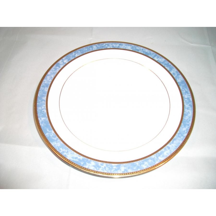 ブルー＆ゴールド　ケーキ皿（21cm） | 