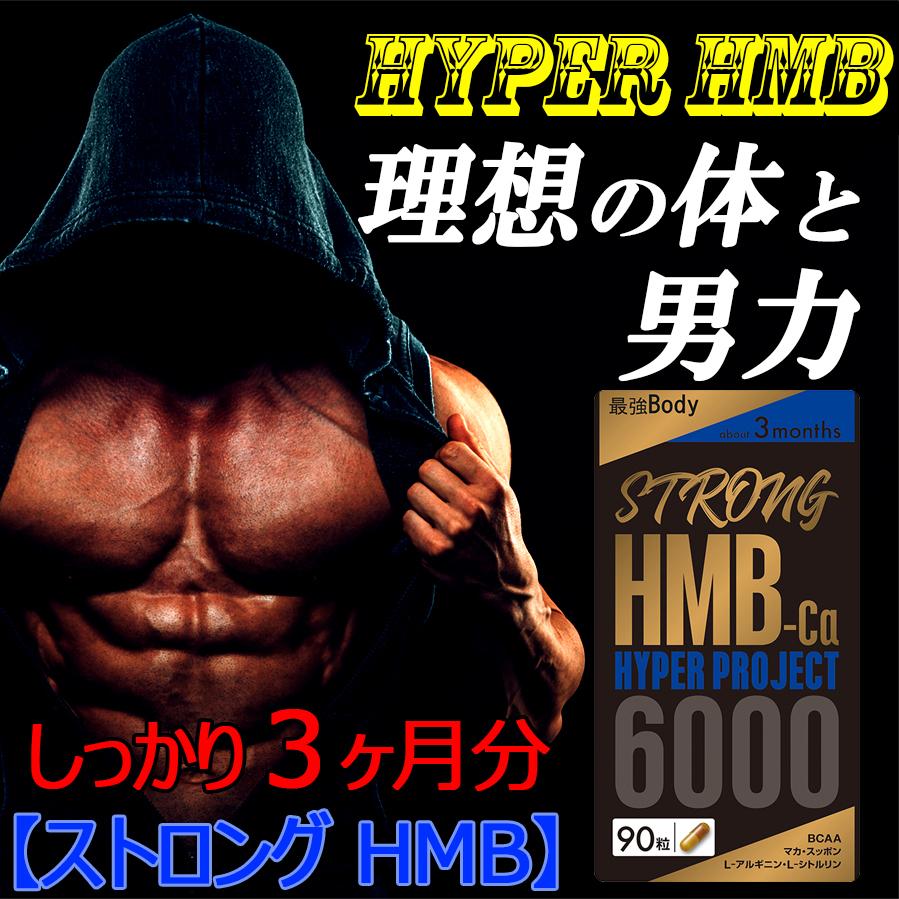 ストロング HMB【クレアチン プロテイン サプリメント 大容量3ヶ月分
