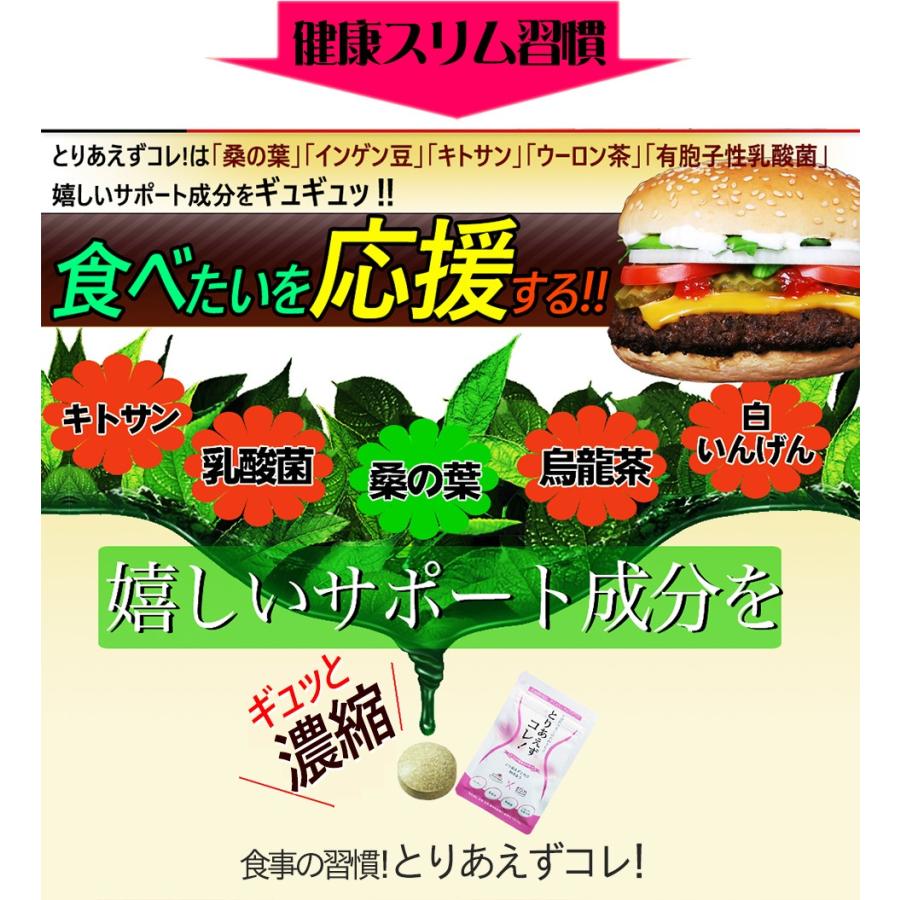 とりあえずコレ!お得3袋 カロリーカット ダイエット サプリメント