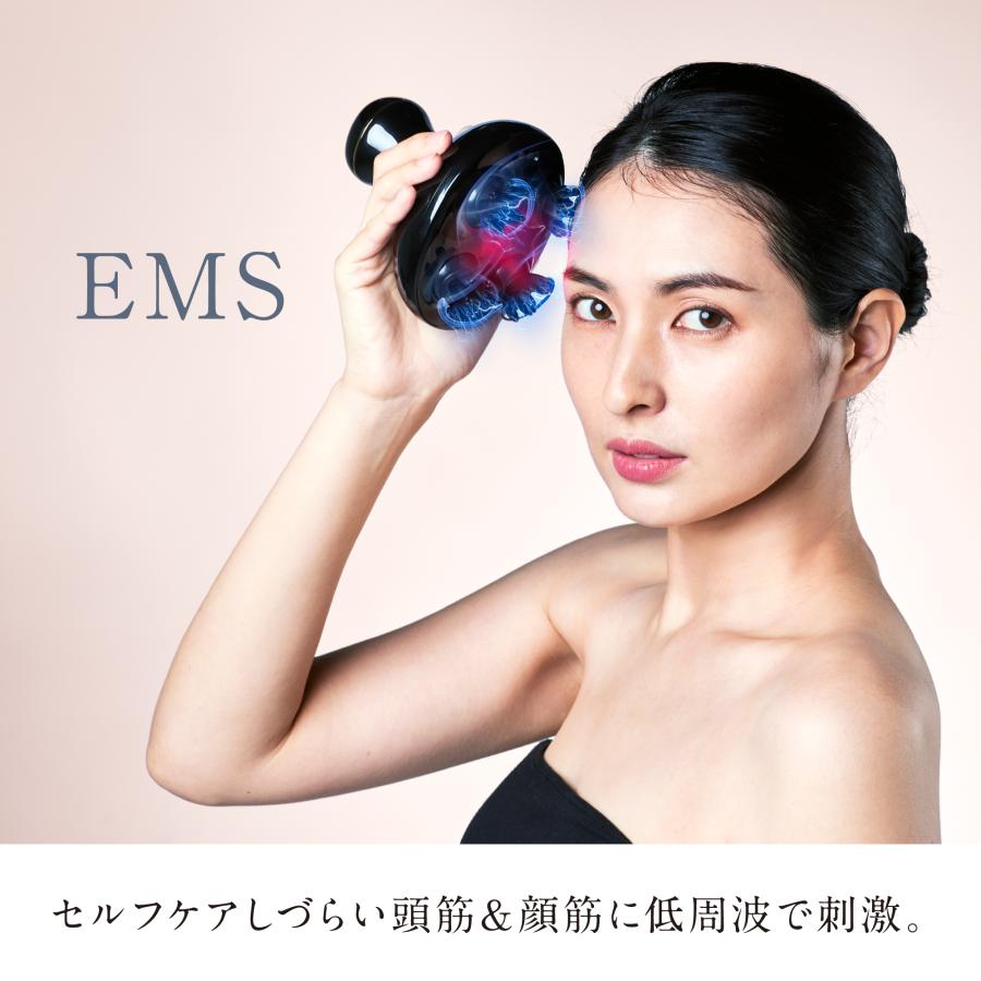 WAVEWAVE スカルプヘッドスパ/EMS搭載 進化系ヘッドスパ 頭皮ケア 電動