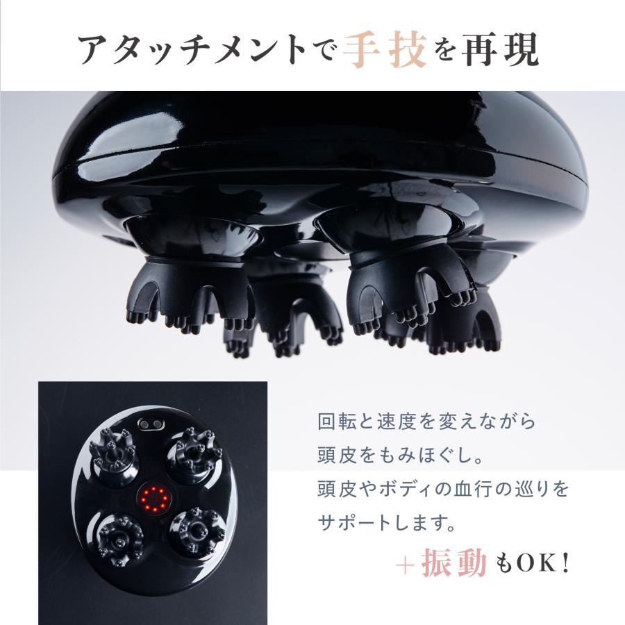 WAVEWAVE スカルプヘッドスパ/EMS搭載 進化系ヘッドスパ 頭皮ケア 電動