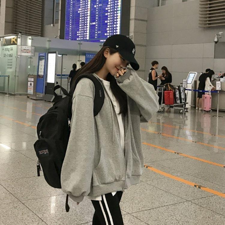 長袖 パーカー ジップアップ 秋 夏 薄手 フード付き 可愛い レディース アウター ジップアップパーカー スウェット ライトアウター ゆったり 春秋 |  | 01