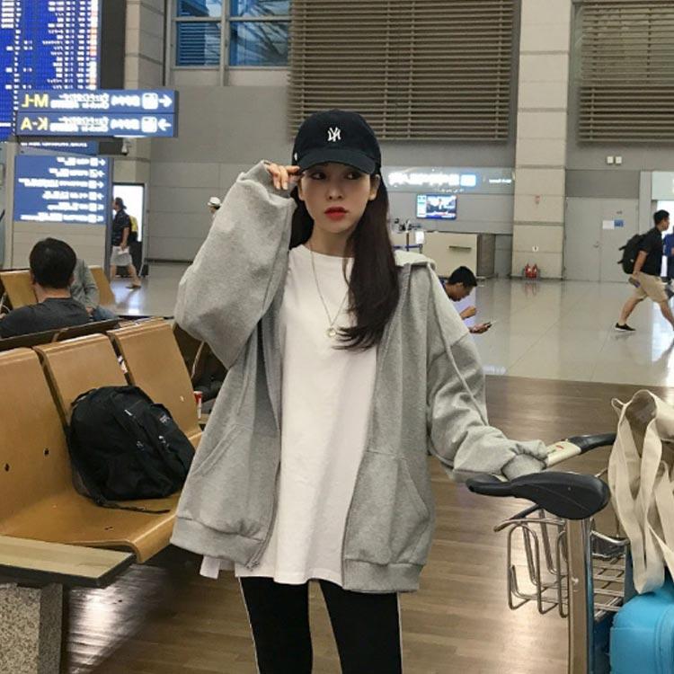 長袖 パーカー ジップアップ 秋 夏 薄手 フード付き 可愛い レディース アウター ジップアップパーカー スウェット ライトアウター ゆったり 春秋 |  | 02