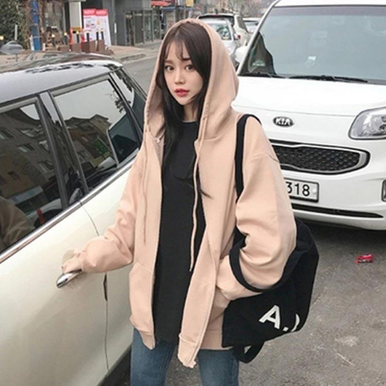 長袖 パーカー ジップアップ 秋 夏 薄手 フード付き 可愛い レディース アウター ジップアップパーカー スウェット ライトアウター ゆったり 春秋 |  | 03