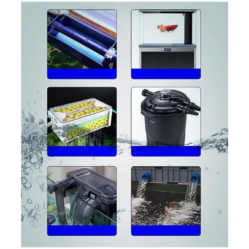 ろ過材 スポンジフィルター 水槽フィルター 8層ろ過綿 水族館ろ過スポンジパッド バクテリアスリムマット 8D立体マット 濾過マット 水槽フィルターマ |  | 14