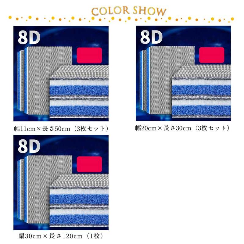 ろ過材 スポンジフィルター 水槽フィルター 8層ろ過綿 水族館ろ過スポンジパッド バクテリアスリムマット 8D立体マット 濾過マット 水槽フィルターマ |  | 06