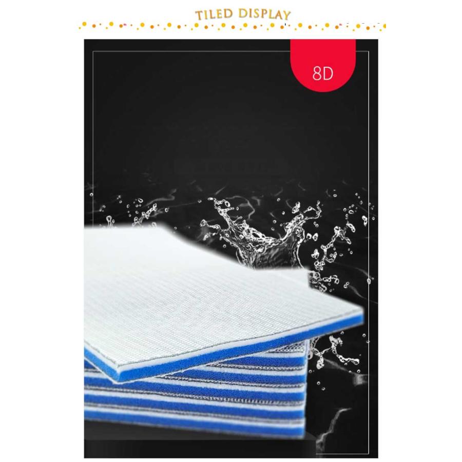 ろ過材 スポンジフィルター 水槽フィルター 8層ろ過綿 水族館ろ過スポンジパッド バクテリアスリムマット 8D立体マット 濾過マット 水槽フィルターマ |  | 07