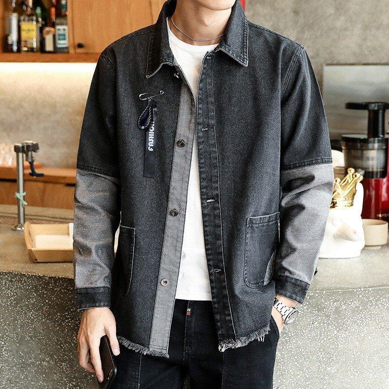 メンズgジャン デニムジャケット メンズ Gジャン デニムシャツ 長袖 ジージャンジャケット ショート丈 春 秋 ヴィンテージ 新品 年間定番