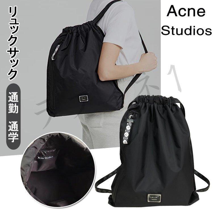 アクネストゥディオズ Acne Studios ロゴプレート付き リュック リュックサック バッグ 通勤 通学 旅行  :baton50070:chobo - 通販 - Yahoo!ショッピング
