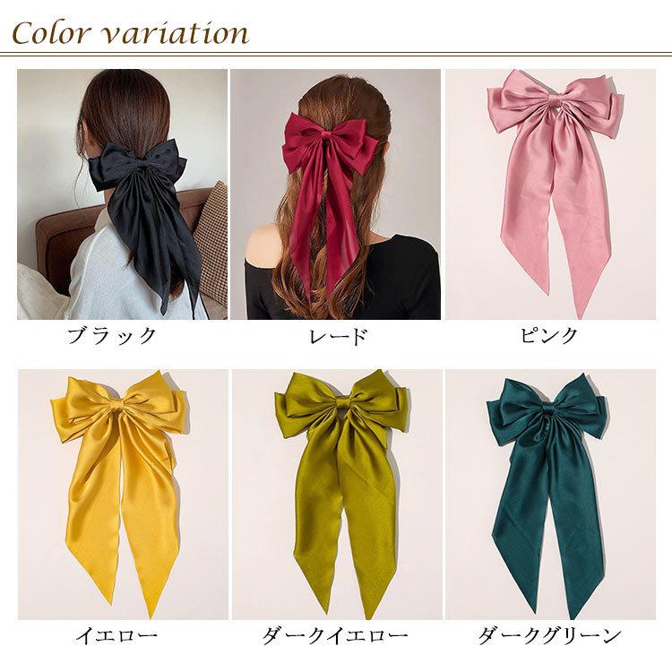 リボン バレッタ 大人 ヘアクリップ 22新発 レディース ヘアバレッタ ヘアアクセサリー 大き目 髪飾り 大きい 結婚式 ヘアアレンジ 子供 お呼ばれ
