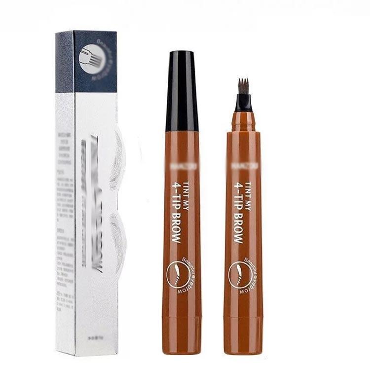 選べる2本セット！アイブロウ ティント 眉ティント 落ちない眉 アイブロウペンシル リキッドアイブロウ フォーク 4本ブラシ 眉 筆 落ちない 消えな |  | 02