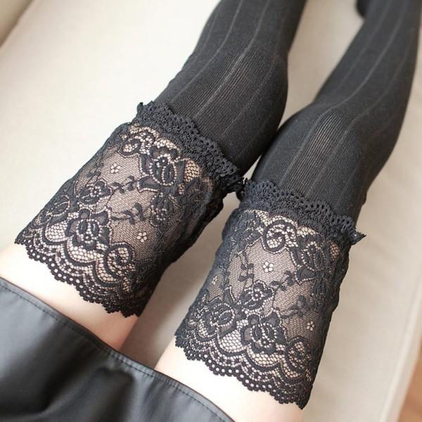 送料無料 レース オーバーニーソックス ニーハイソックス レディース レースニーハイソックス ソックス 靴下 スクール ハイソックス ゴシックロリータ Choboqaa0927 Chobo 通販 Yahoo ショッピング