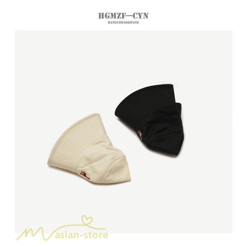 年末のプロモーション特価 帽子バケットハット夏レディースサファリハットuvカット新作可愛い韓国風キリンハットコーデ折りたたみ日よけサマー サファリ バケットハット サイズ ブラック 画像参考 Www Fattoriabacio Com