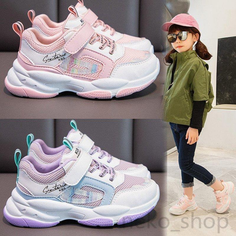 キッズメッシュスニーカーダッドシューズウオーキングシューズ子供靴厚底女の子男の子カジュアルレースアップシューズ通園通学 Cupload640 Chobo 通販 Yahoo ショッピング