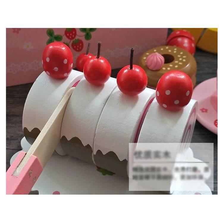 ままごとセット 木製 男の子 木のおもちゃ ケーキセット ごっこ遊び