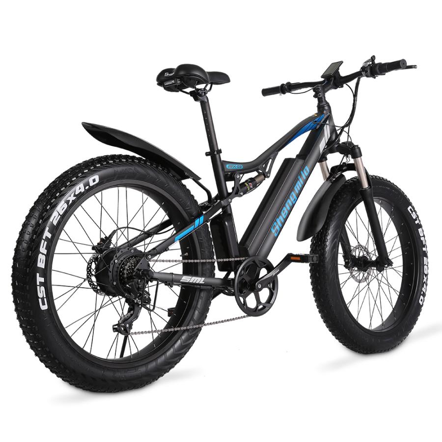 ファットバイク アシスト自転車 17 26インチ マウンテンバイク1000w