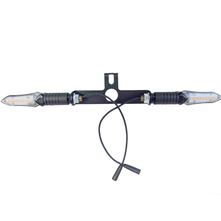 電動バイク対応 2Pin 取付簡単 ウインカーライト 自転車の方向指示器