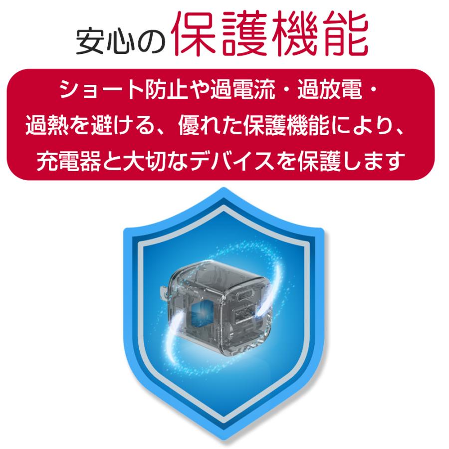 33W 急速充電器 2ポート USB Type-C GaN PD/QC対応 国内メーカー (nb)  MAX33CA-mini【1年保証付】 | （nb）Power | 07