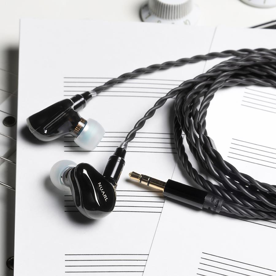 NUARL（ヌアール） NUARL Sound:A Hi-Res 有線 イヤホン HDSS MMCX