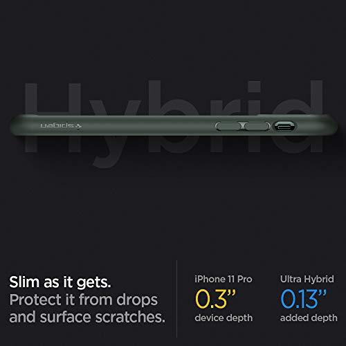 Spigen iPhone 11 Pro ケース 5.8インチ 対応 背面 クリア 米軍MIL規格取得 耐衝撃 カメラ保護 衝撃吸収 Qi充電 ワイヤレス充電 ウルトラ・ハイブリ｜choco-k｜06