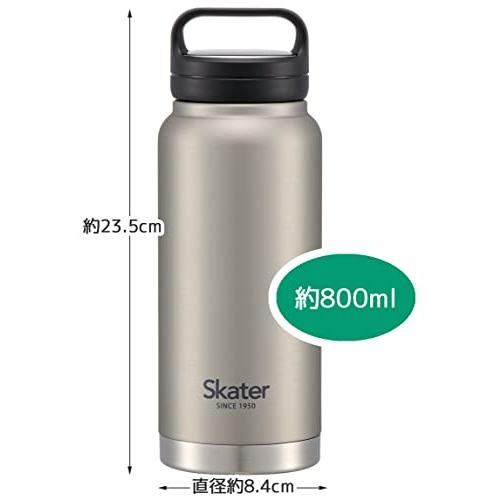 スケーター(Skater) 保温 保冷 ステンレス マグボトル 800ml スクリューハンドル付 シルバー STSC8-A｜choco-k｜07