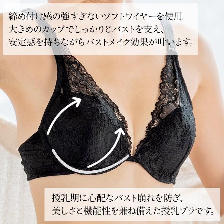 ワイヤー入りバストメイク授乳ブラ 下着 インナー レース ソフトワイヤー 妊婦 育乳 カップc D E F G H アンダー65 70 75 80 全24サイズ ch02 マタニティウェア授乳服安いchocoa 通販 Yahoo ショッピング