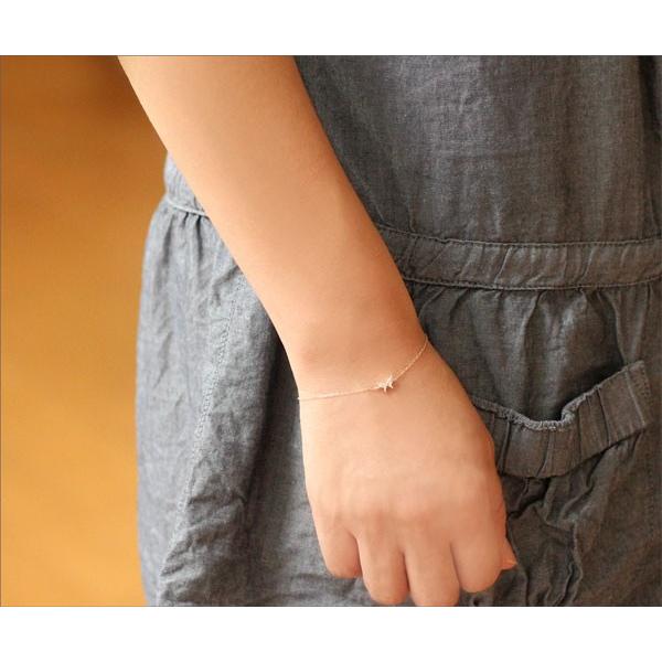 ダイヤモンド ブレスレット 蝶 バタフライ パピヨン K10 YG/PG/WG  