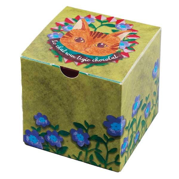 2026 ホワイトデー NECO BOX ココアアソート(105g/箱) サロンドロワイヤル チョコレート ピーカンナッツ アーモンド プチギフト 詰め合わせ 個包装 保護猫 | サロンドロワイヤル | 01