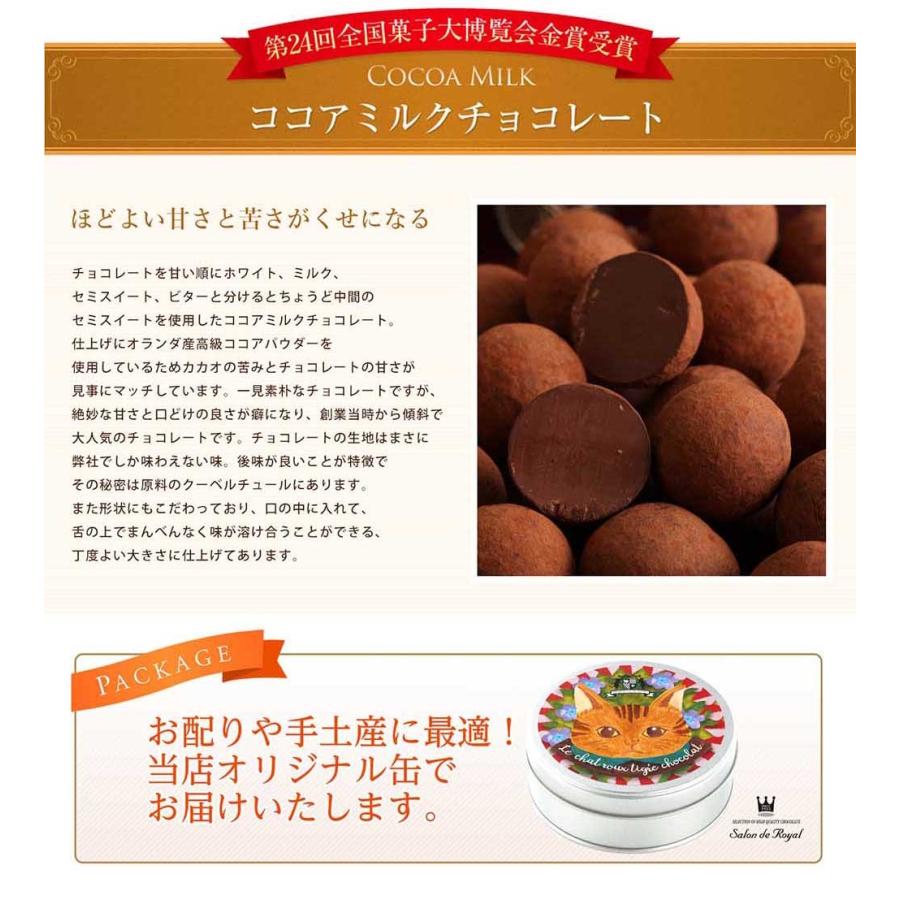 サロンドロワイヤル 2026 バレンタイン NECO CANココアミルク(15粒/缶