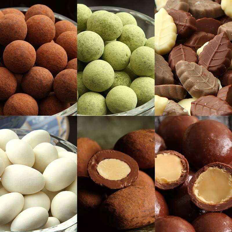 チョコレートギフト(35個/缶) サロンドロワイヤル アーモンド マカデミアナッツ 詰め合わせ 缶入り 個包装 | サロンドロワイヤル | 02