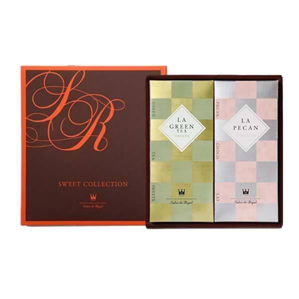 ラ・ラ・ラ ピーカン＆抹茶ピーカン(320g/箱) サロンドロワイヤル チョコレート ピーカンナッツ のし対応 ギフト 詰め合わせ 手土産 個包装 | サロンドロワイヤル | 01