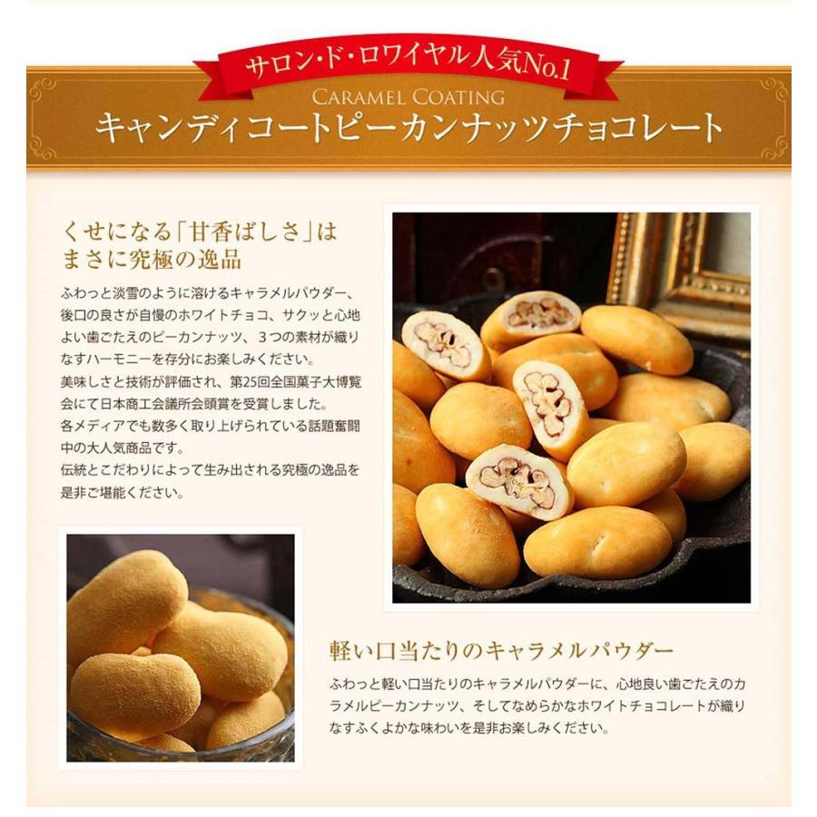 ラ・ラ・ラ ピーカン＆ココアがけピーカン(320g/箱) サロンドロワイヤル チョコレート ピーカンナッツ のし対応 ギフト 詰め合わせ 手土産 個包装 | サロンドロワイヤル | 05