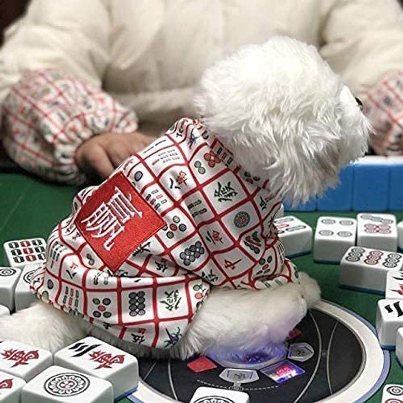 Nacoco綿溶接お祭りお祝い新年犬の服と麻雀犬マージャンセーター中国風伝統的なお祝い柴犬ポメラニアン戦闘服ペットカード S Chocolatecollection 通販 Yahoo ショッピング
