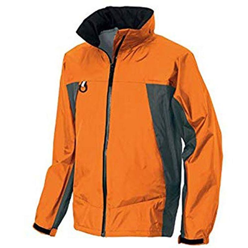 ディアプレックス 全天候型ジャケット 56301オレンジ×チャコール Lサイズ