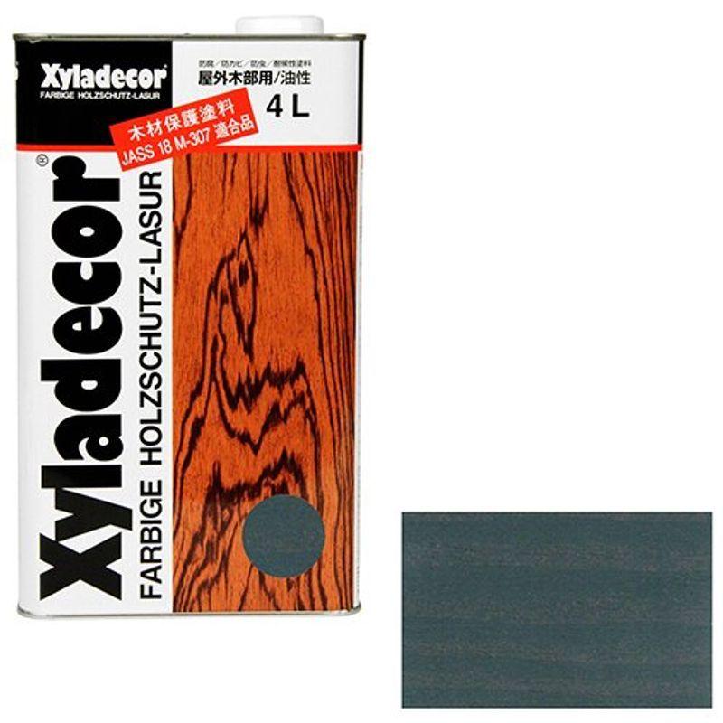 大阪ガスケミカル 木部保護塗料 キシラデコール 新入荷 注目のブランド 流行 #109 4L シルバグレイ