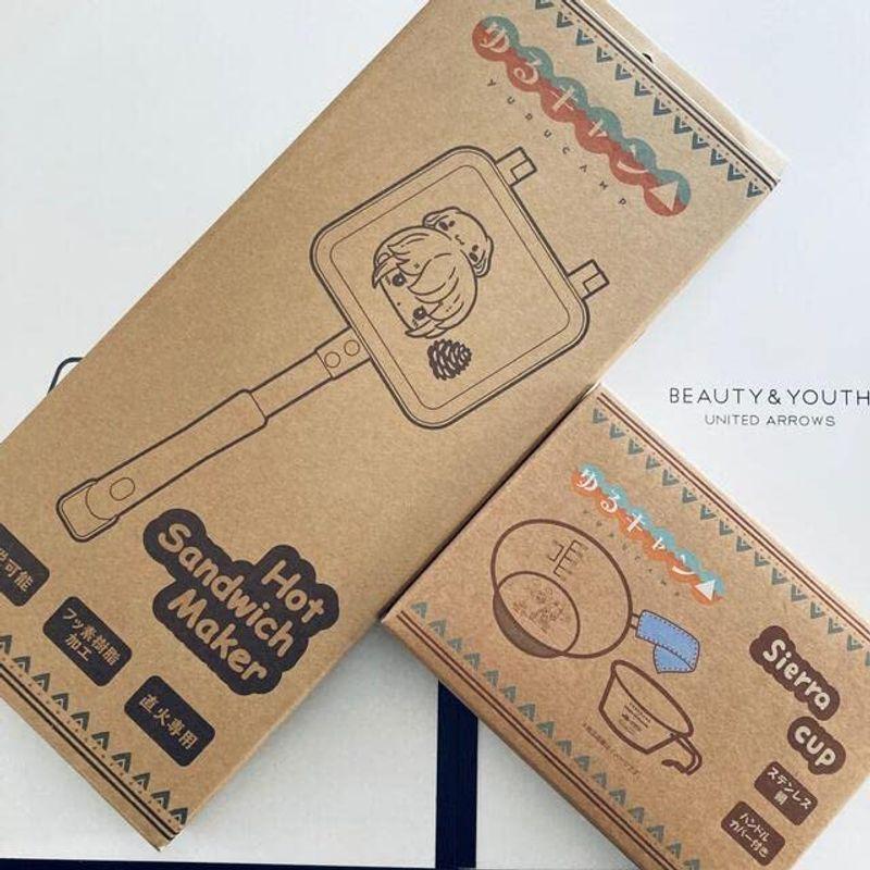 ゆるキャン シナモロール コラボ ホットサンドメーカー 志摩リン シェラカップ 2点セット Chocolatecollection 通販 Yahoo ショッピング
