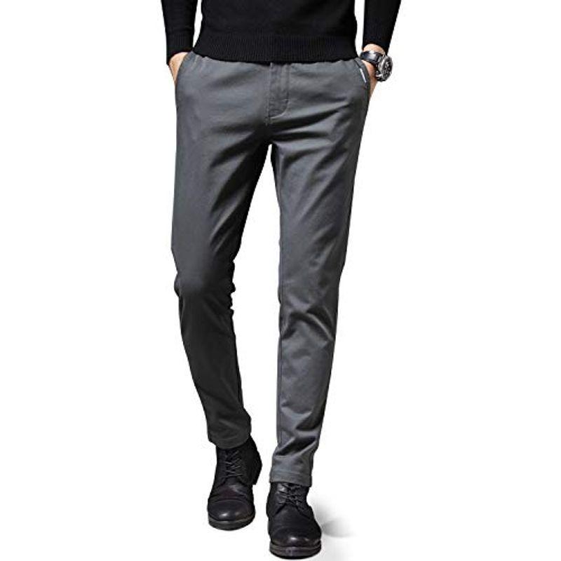 4周年記念イベントが Ktmouw チノパン メンズ スキニーパンツ ロングパンツ ストレッチ スリム ズボン 大きいサイズ ビジネス カジュアル 細身 美脚 灰 Cisama Sc Gov Br