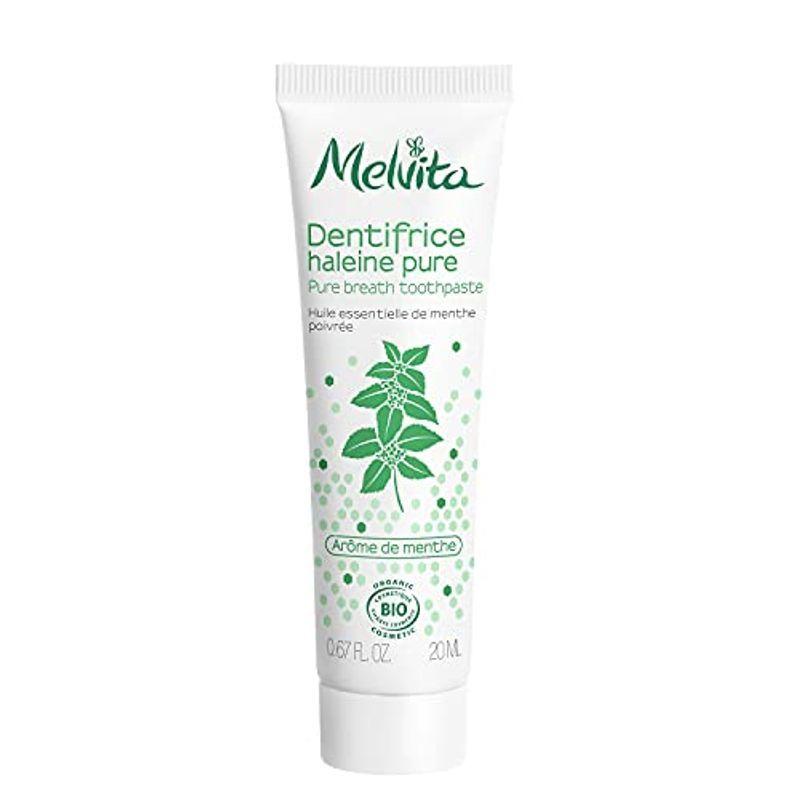 本物保証 Melvita メルヴィータ エッセンスbio フレッシュブレス トゥースペースト ml 歯磨き粉 オーガニック ミント 白 ミリ