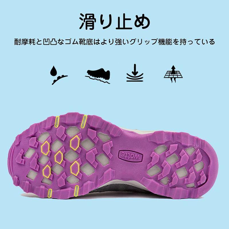 日本限定Ranberone ハイキングシューズ レディース 水陸両用 登山シューズ 軽量 トレイルランニ 通気 メッシュ トレッキングシューズ 速乾 制服、作業服 Ranberone ハイキングシューズ レディース トレッキングシューズ メッシュ 通気 速乾 登山シューズ 軽量 水陸両用 トレイルランニ