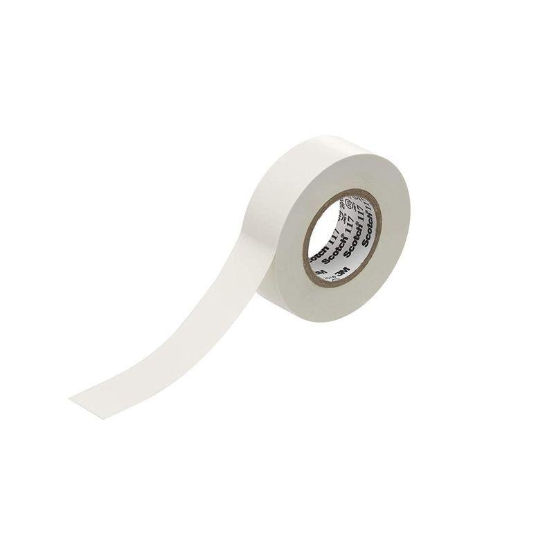 新しい到着 3M スコッチ 電気絶縁用ビニルテープ 117 白 19mm×20m WHI 20 3M スコッチ 電気絶縁用ビニルテープ 117 黒 19mm×20m 117 BLA 20 (10)