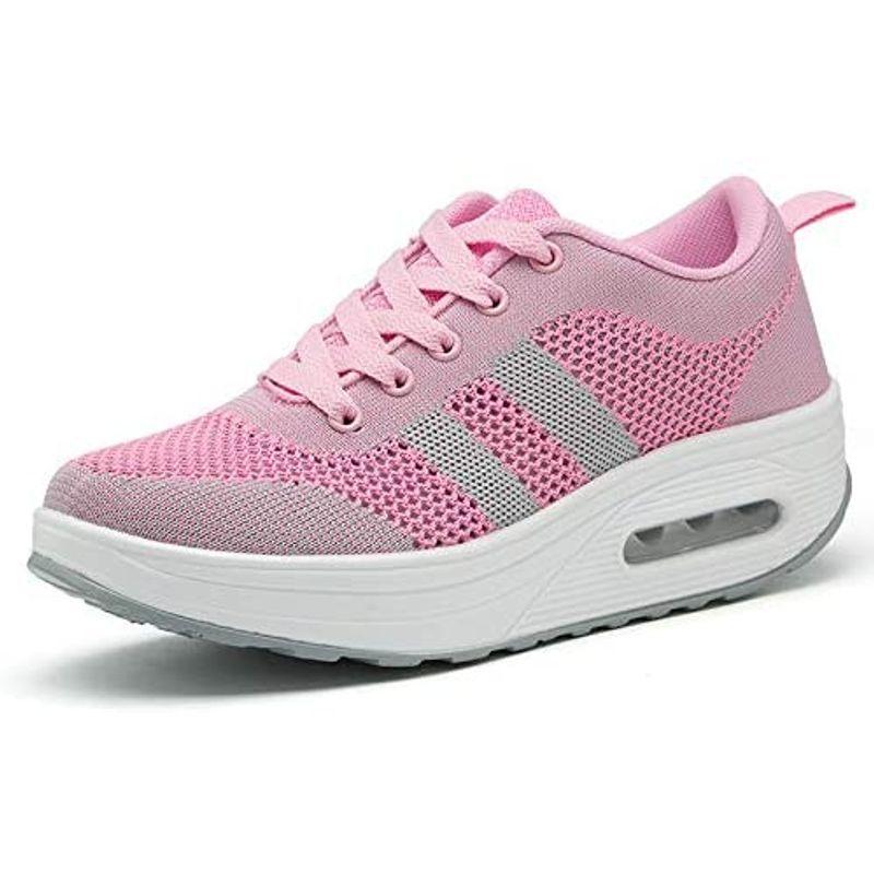 国内送料無料 マナンティアール スニーカー レディース シューズ 女 靴 厚底 ピンク 24 衝撃吸収 撥水性 旅行 婦人 かわいい Materialworldblog Com